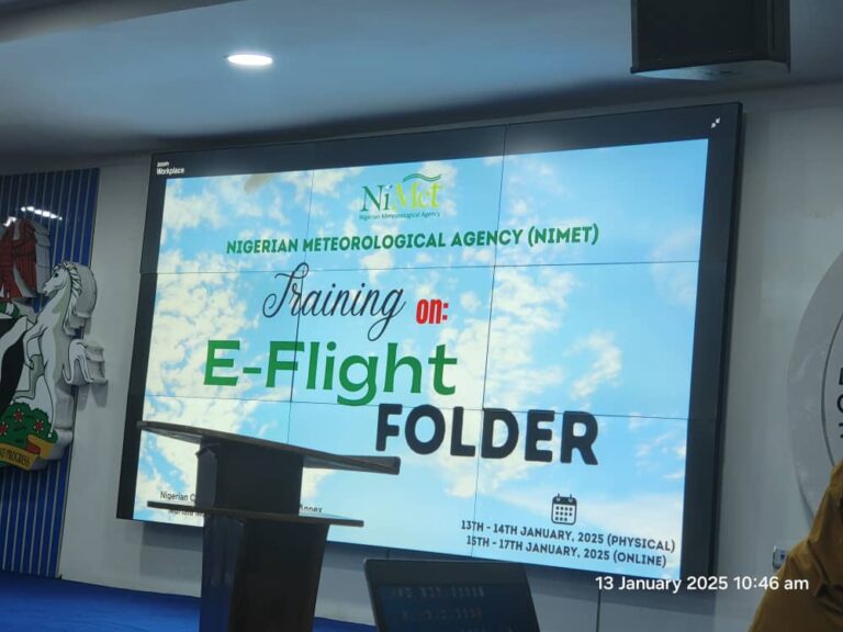 Aviation Safety: NiMet Replaces Manual Flight Documentation With Digital eFlight Folder